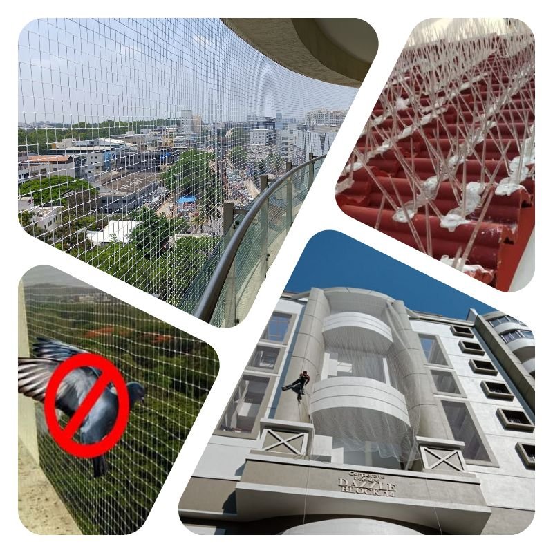 All Types Balcony Safety Nets in Bangalore